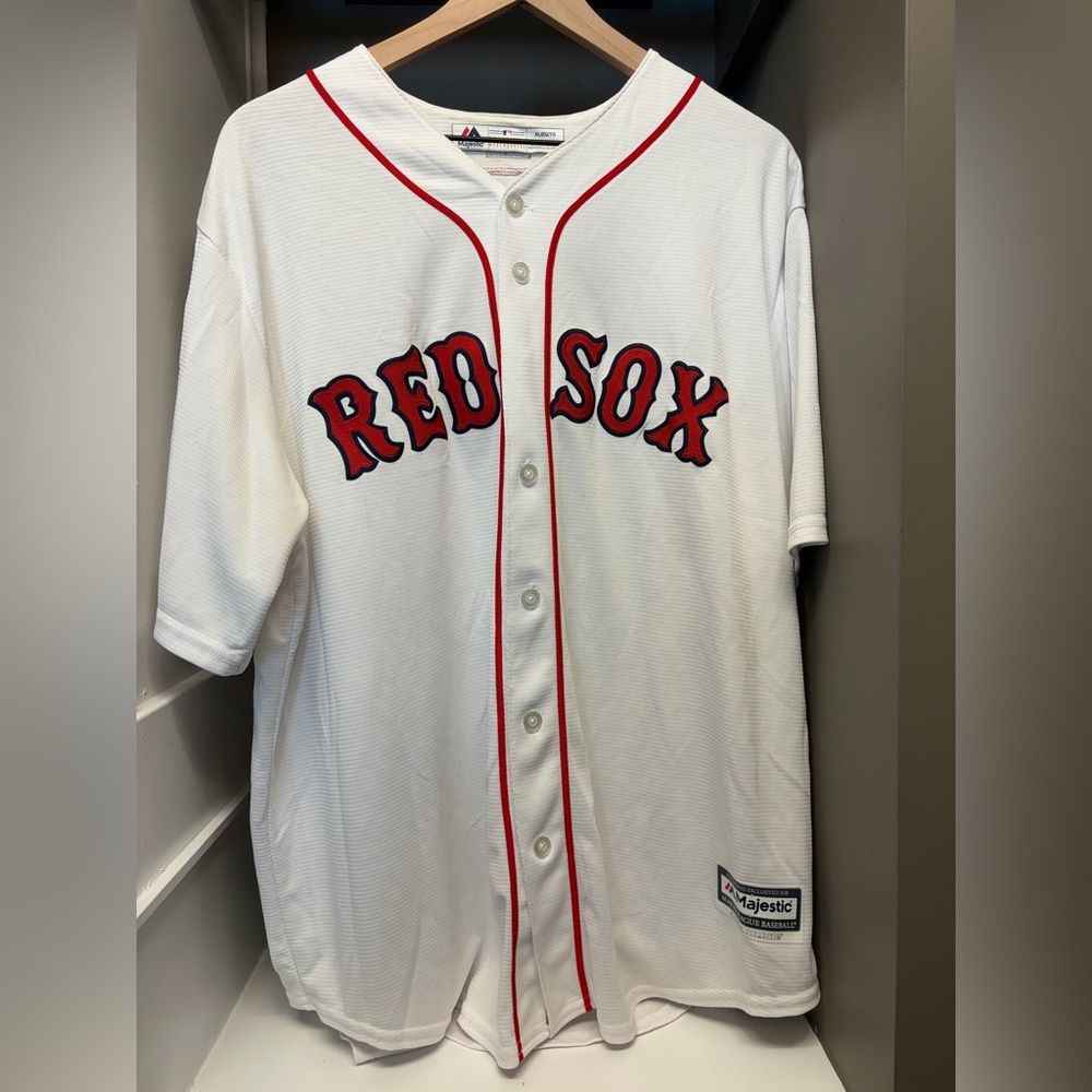 White Red Sox Jackie Bradley Jr. Jersey XL